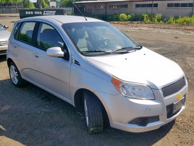 KL1TD6DE9BB226143 - 2011 CHEVROLET AVEO LS SILVER photo 1