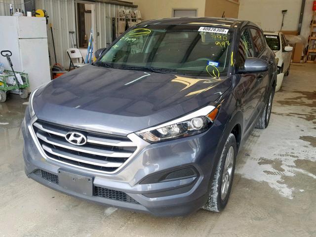 KM8J23A49JU740993 - 2018 HYUNDAI TUCSON SE GRAY photo 2