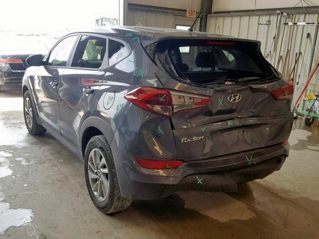 KM8J23A49JU740993 - 2018 HYUNDAI TUCSON SE GRAY photo 3