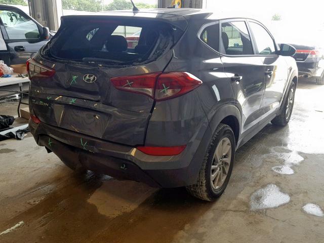 KM8J23A49JU740993 - 2018 HYUNDAI TUCSON SE GRAY photo 4