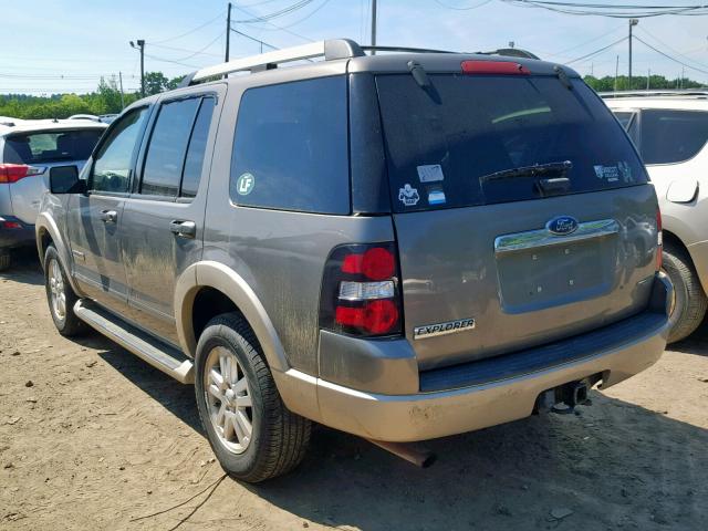 1FMEU74896UA76428 - 2006 FORD EXPLORER E BEIGE photo 3