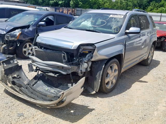 2GKFLYE32D6263143 - 2013 GMC TERRAIN DE SILVER photo 2