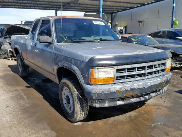 1B7GG23Y8PS270213 - 1993 DODGE DAKOTA GRAY photo 1