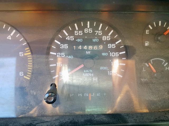 1B7GG23Y8PS270213 - 1993 DODGE DAKOTA GRAY photo 8