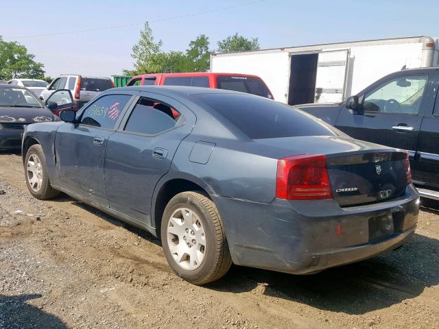 2B3LA43G77H846398 - 2007 DODGE CHARGER SE CHARCOAL photo 3