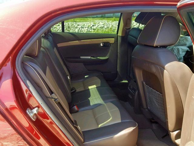 1G1ZE5E70BF338941 - 2011 CHEVROLET MALIBU LTZ 勃艮第红 照片 6