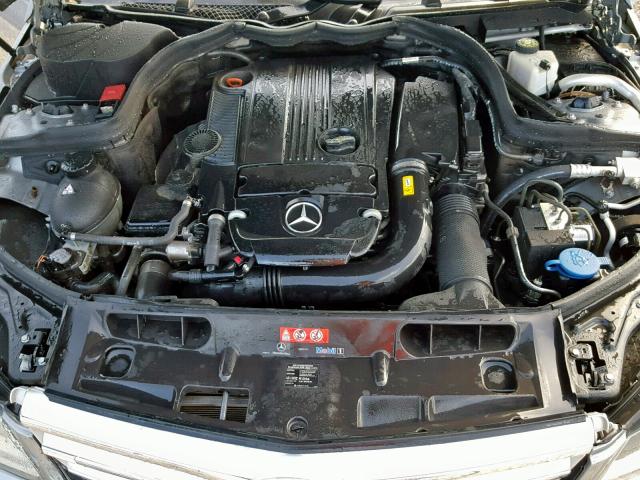 WDDGF4HB2CR191355 - 2012 MERCEDES-BENZ C 250 SILVER photo 7