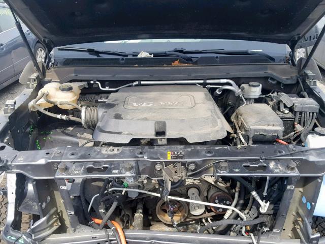 1GCGTCE35G1205747 - 2016 CHEVROLET COLORADO L GRAY photo 7