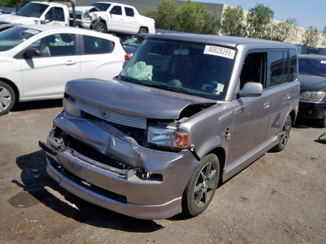 JTLKT324564032353 - 2006 TOYOTA SCION XB 银色 照片 2