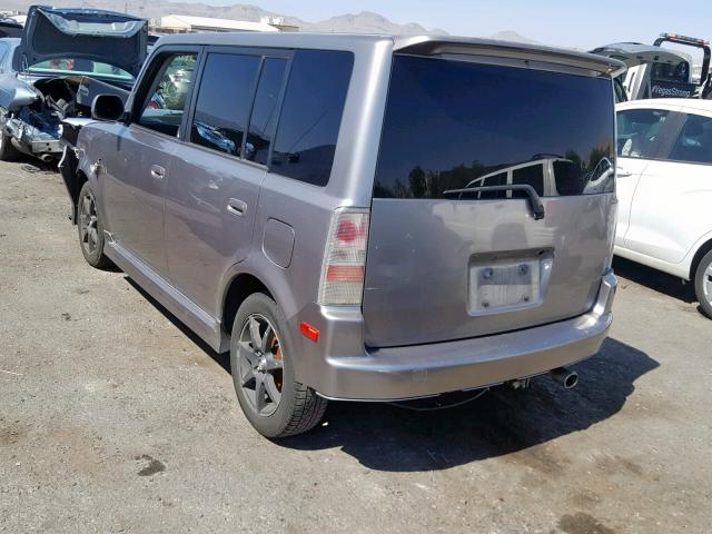 JTLKT324564032353 - 2006 TOYOTA SCION XB 银色 照片 3