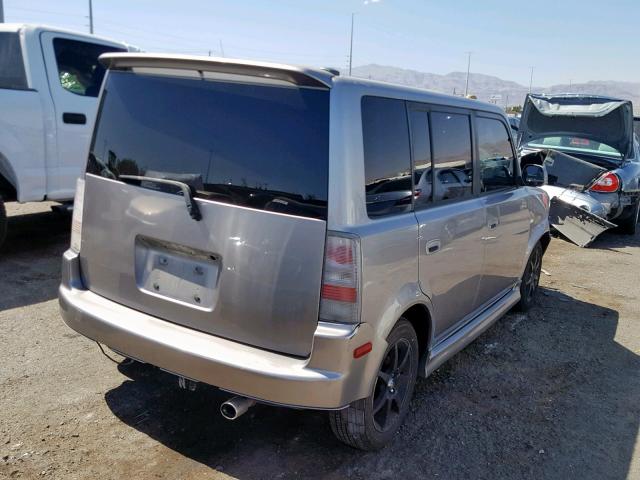 JTLKT324564032353 - 2006 TOYOTA SCION XB 银色 照片 4