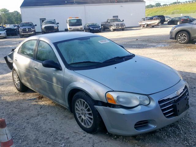 1C3EL46X84N311200 - 2004 CHRYSLER SEBRING LX SILVER photo 1