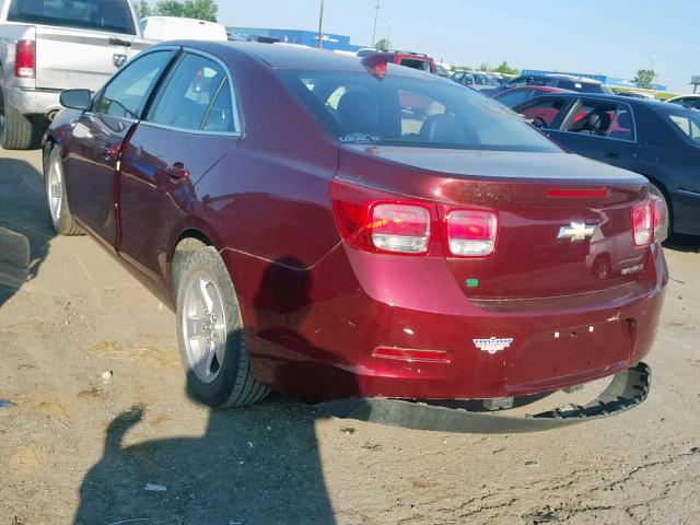 1G11C5SL4FF354196 - 2015 CHEVROLET MALIBU 1LT 勃艮第红 照片 3