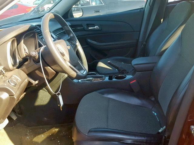 1G11C5SL4FF354196 - 2015 CHEVROLET MALIBU 1LT 勃艮第红 照片 5