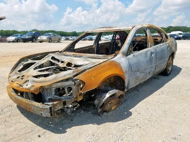 2G1WD58C369190037 - 2006 CHEVROLET IMPALA SUP 烧焦的 照片 2