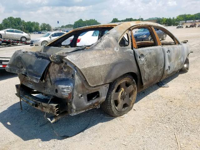 2G1WD58C369190037 - 2006 CHEVROLET IMPALA SUP 烧焦的 照片 4