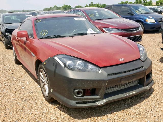 KMHHM66D37U246852 - 2007 HYUNDAI TIBURON GS GOLD photo 1