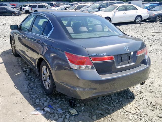 1HGCP2F49CA054802 - 2012 HONDA ACCORD LXP CHARCOAL photo 3