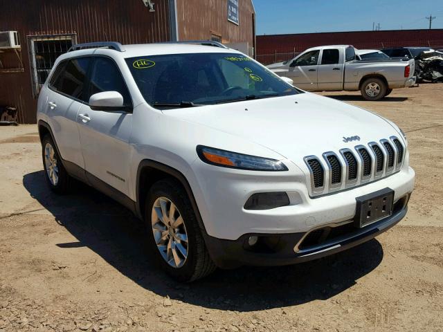 1C4PJMDS1EW209962 - 2014 JEEP CHEROKEE L WHITE photo 1