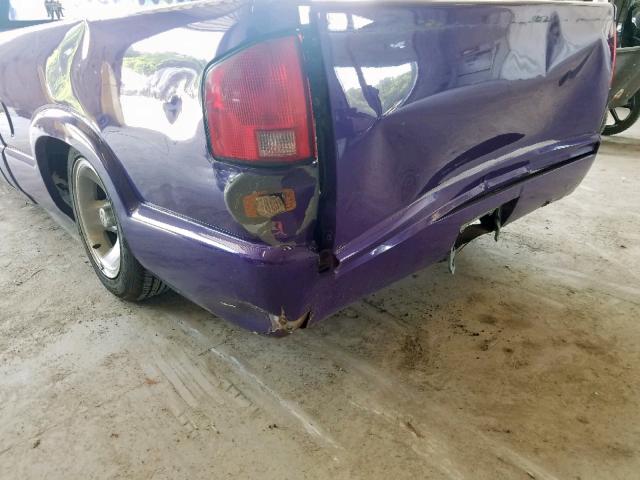 1GTCS1449S8508630 - 1995 GMC SONOMA PURPLE photo 9