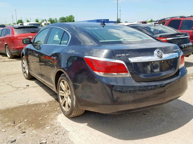 1G4GC5EG3AF100600 - 2010 BUICK LACROSSE C BLACK photo 3