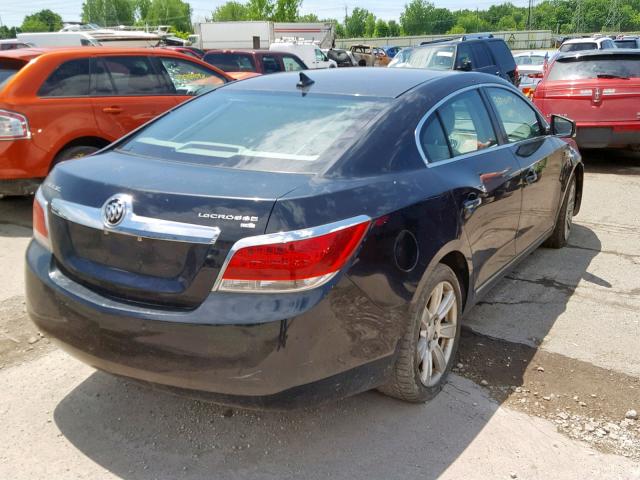 1G4GC5EG3AF100600 - 2010 BUICK LACROSSE C BLACK photo 4