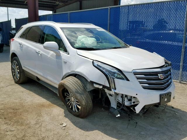 1GYKNERS3JZ228321 - 2018 CADILLAC XT5 PREMIU WHITE photo 1