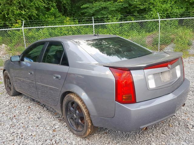 1G6DP567050103749 - 2005 CADILLAC CTS HI FEA GRAY photo 3