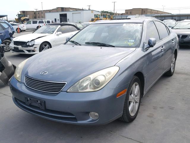 JTHBA30G365154166 - 2006 LEXUS ES 330 GRAY photo 2