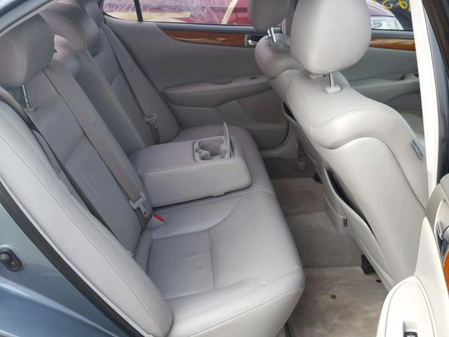 JTHBA30G365154166 - 2006 LEXUS ES 330 GRAY photo 6