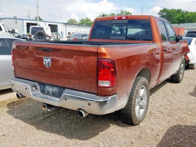 1C6RR7GT6DS703884 - 2013 RAM 1500 SLT ORANGE photo 4