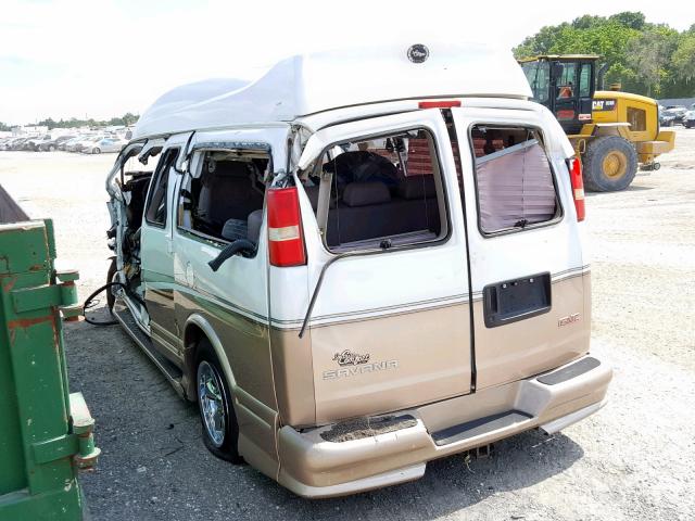 1GDFG15T851189847 - 2005 GMC SAVANA RV WHITE photo 3