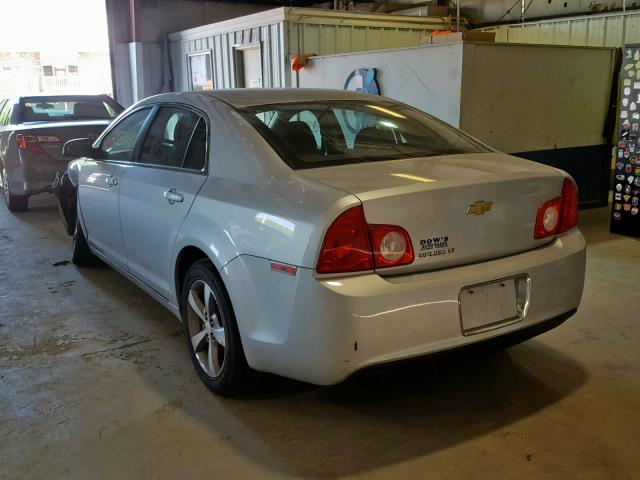 1G1ZC5E1XBF381474 - 2011 CHEVROLET MALIBU 1LT 银色 照片 3