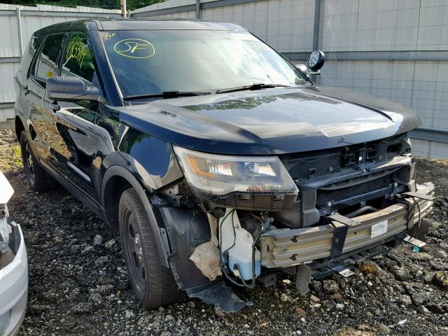 1FM5K8AR5GGD16213 - 2016 FORD EXPLORER P BLACK photo 1