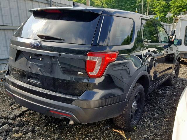 1FM5K8AR5GGD16213 - 2016 FORD EXPLORER P BLACK photo 4