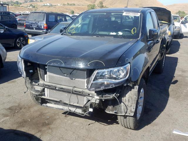 1GCHSCEN3J1163885 - 2018 CHEVROLET COLORADO L BLACK photo 2