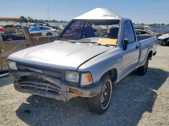 JT4RN81A1M0084110 - 1991 TOYOTA PICKUP 1/2 BLUE photo 2