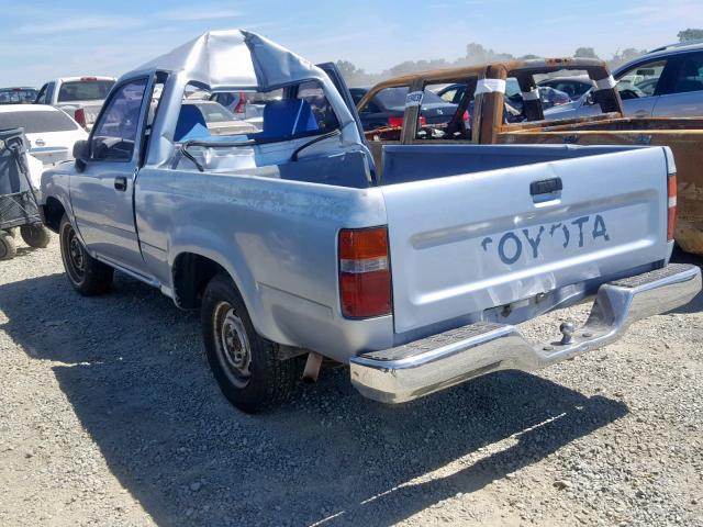 JT4RN81A1M0084110 - 1991 TOYOTA PICKUP 1/2 BLUE photo 3