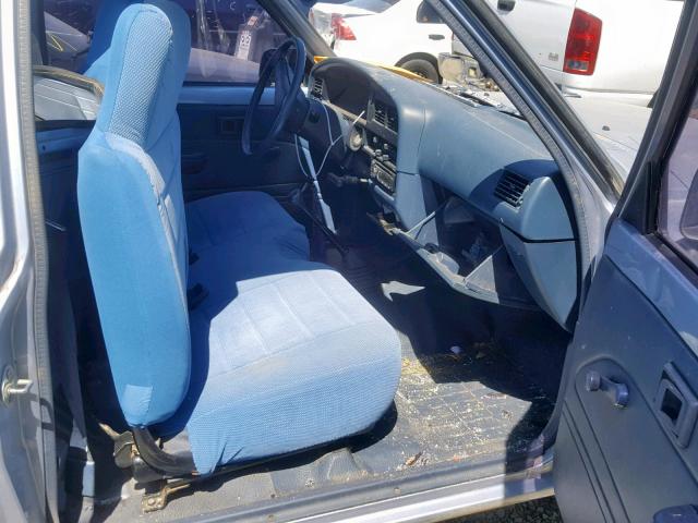 JT4RN81A1M0084110 - 1991 TOYOTA PICKUP 1/2 BLUE photo 5