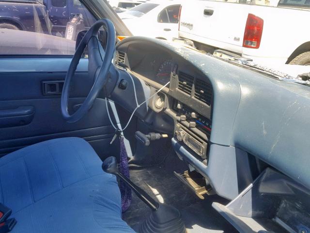 JT4RN81A1M0084110 - 1991 TOYOTA PICKUP 1/2 BLUE photo 9