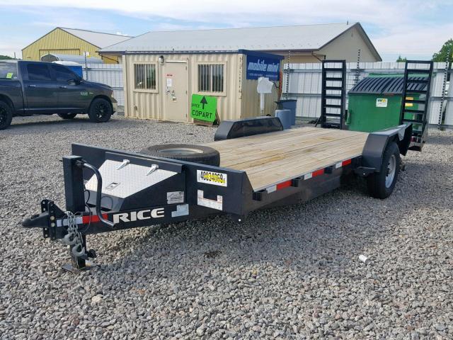 4RWR12027GH009993 - 2016 RICE TRAILER BLACK photo 3