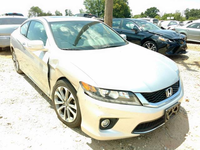 1HGCT2B82EA008669 - 2014 HONDA ACCORD EXL SILVER photo 1