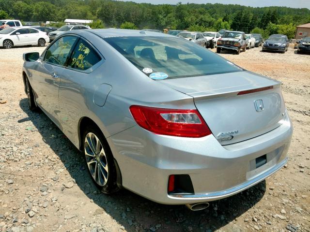 1HGCT2B82EA008669 - 2014 HONDA ACCORD EXL SILVER photo 3