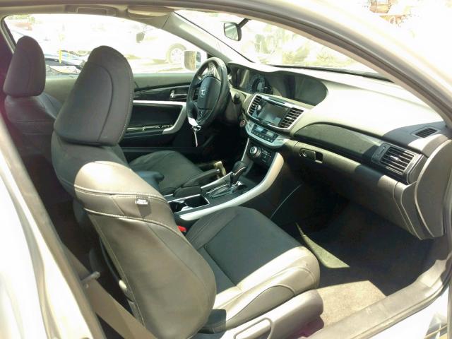 1HGCT2B82EA008669 - 2014 HONDA ACCORD EXL SILVER photo 5