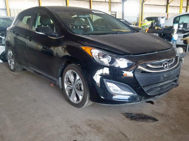 KMHD35LH5EU173631 - 2014 HYUNDAI ELANTRA GT BLACK photo 1