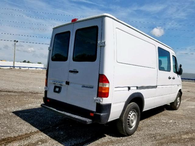 WD2PD643745597469 - 2004 SPRINTER 2500 SPRIN WHITE photo 4