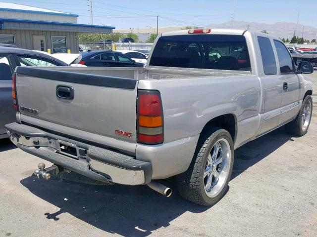 2GTEC19V241216573 - 2004 GMC NEW SIERRA SILVER photo 4