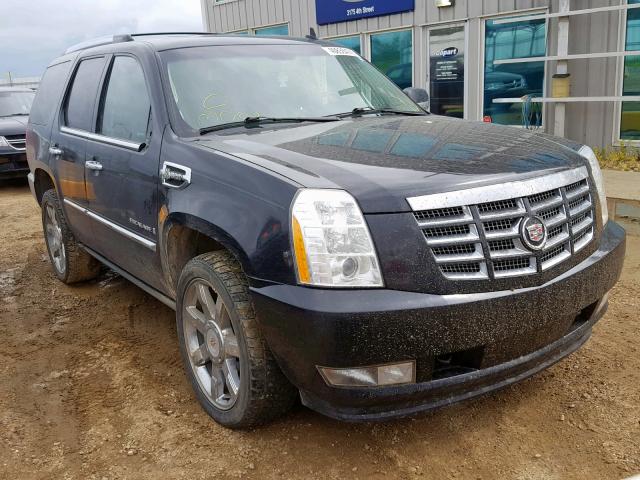 1GYFK43519R128365 - 2009 CADILLAC ESCALADE H BLACK photo 1