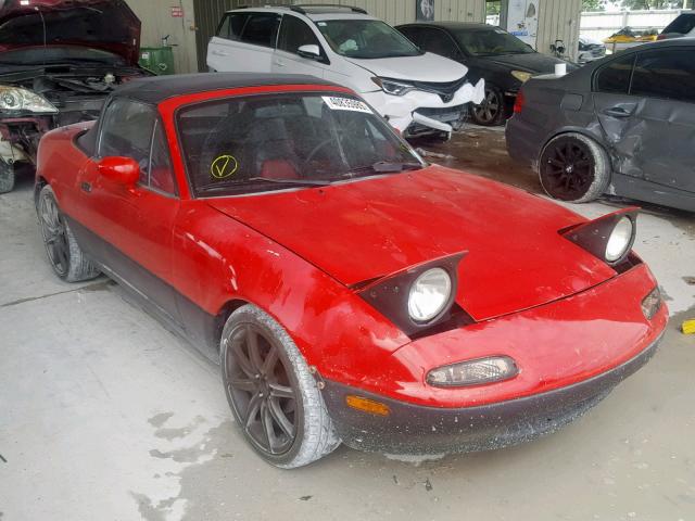 JM1NA3516N1301315 - 1992 MAZDA MX-5 MIATA RED photo 1