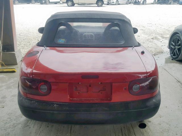 JM1NA3516N1301315 - 1992 MAZDA MX-5 MIATA RED photo 6